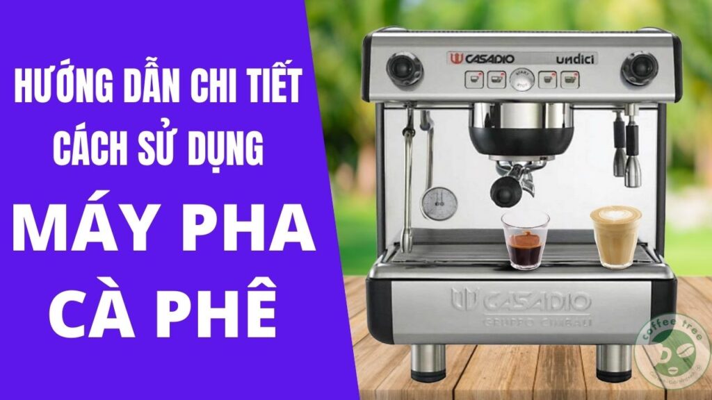 Máy pha cà phê hiện đại