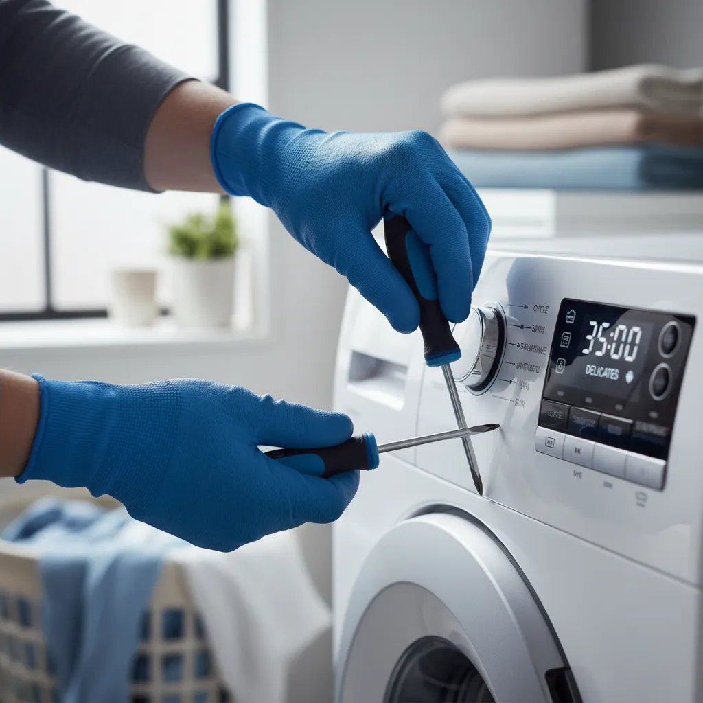 Hướng dẫn tự sửa chữa các lỗi cơ bản trên bảng điều khiển máy giặt tại nhà